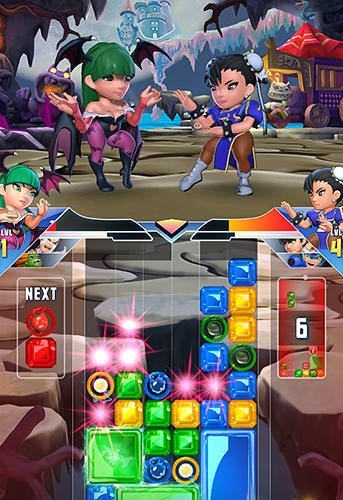 Puzzle Fighter Android Game Image 1