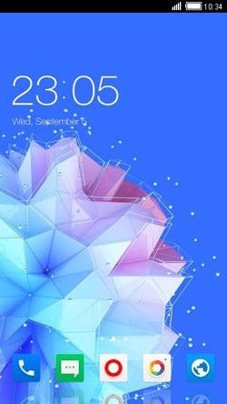 Crystal CLauncher Android Theme Image 1