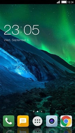 Mountain CLauncher Android Theme Image 1