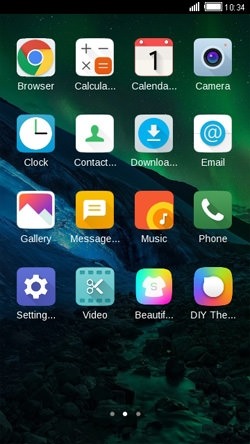 Mountain CLauncher Android Theme Image 2