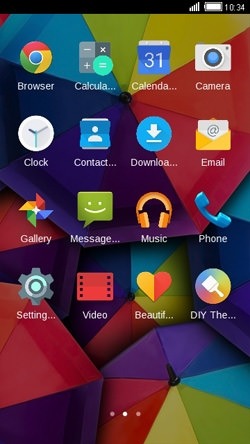 Colorful Umbrella CLauncher Android Theme Image 2