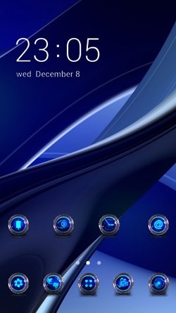 Abstract CLauncher Android Theme Image 1