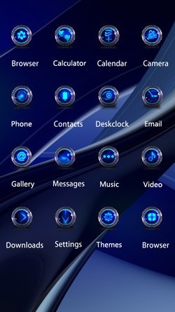 Abstract CLauncher Android Theme Image 2