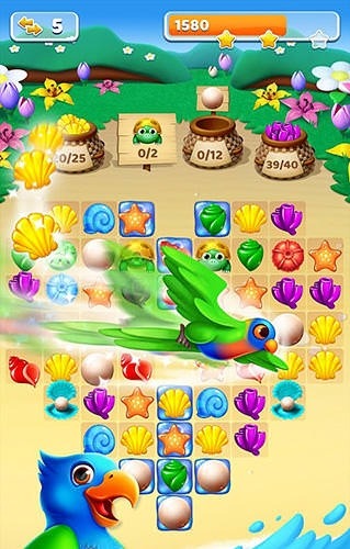 Bird Blast: Match 3 Island Adventure Android Game Image 1