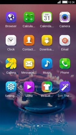 Splash CLauncher Android Theme Image 2