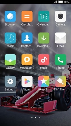 Formula One CLauncher Android Theme Image 2