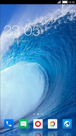 Wave CLauncher Android Theme Image 1