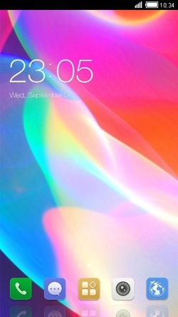 Abstract CLauncher Android Theme Image 1