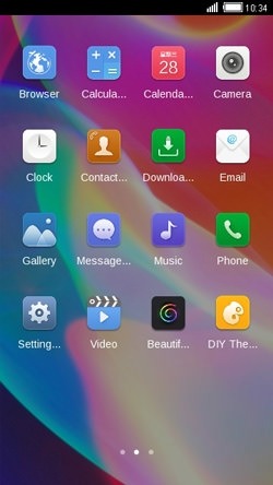 Abstract CLauncher Android Theme Image 2