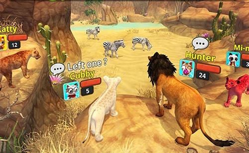 Lion Family Sim Online Android Game Image 1