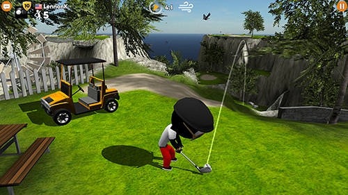 Stickman Cross Golf Battle Android Game Image 1