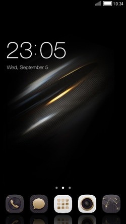 Porsche Design CLauncher Android Theme Image 1