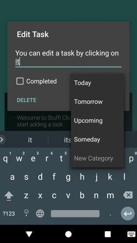 Stuff - Todo Widget Android Application Image 1