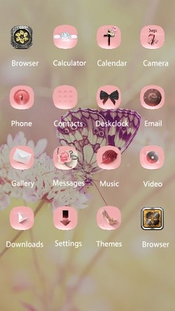 Butterfly CLauncher Android Theme Image 2