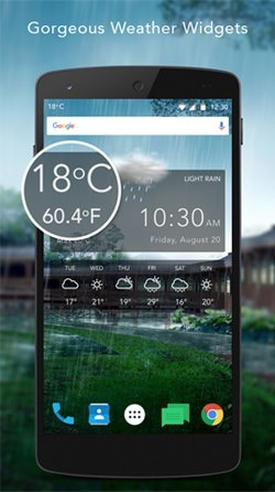 Live Weather Android Wallpaper Image 1