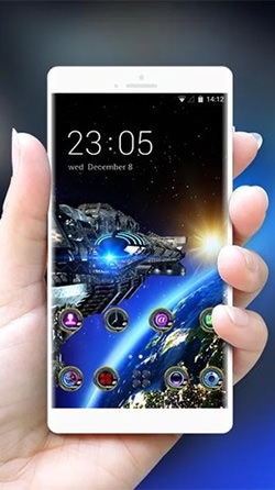 Space Galaxy 3D By Mobo Theme Apps Team Android Wallpaper Image 1