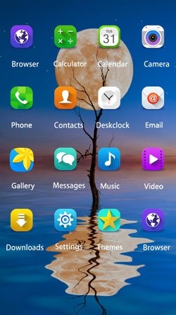Moon CLauncher Android Theme Image 2