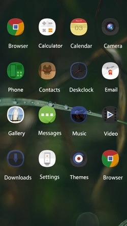 Leaf CLauncher Android Theme Image 2