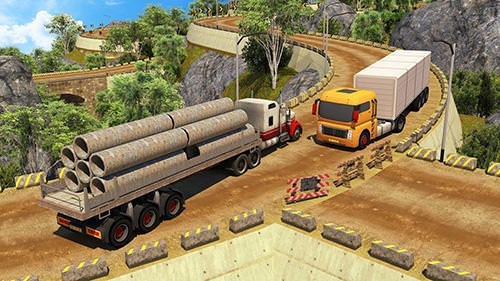 Offroad 18 Wheeler Truck Driving Android Game Image 1