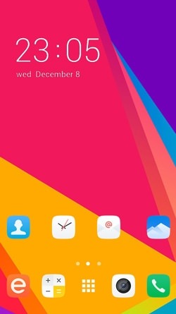 Colorful CLauncher Android Theme Image 1