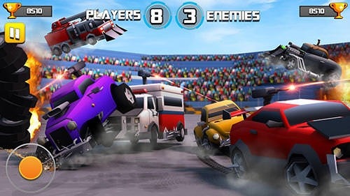 Battle Of Cars: Fort Royale Android Game Image 1