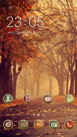 Forest CLauncher Android Theme Image 1