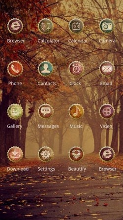 Forest CLauncher Android Theme Image 2