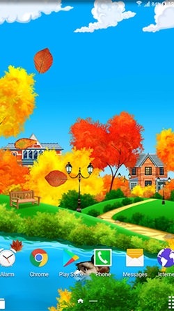 Autumn Sunny Day Android Wallpaper Image 2