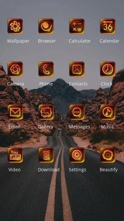 Highway CLauncher Android Theme Image 2