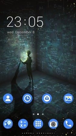 Alone CLauncher Android Theme Image 1