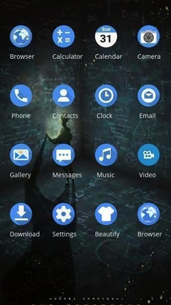 Alone CLauncher Android Theme Image 2