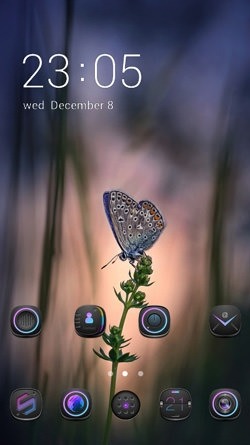 Butterfly CLauncher Android Theme Image 1