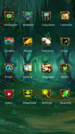 Forest CLauncher Android Theme Image 2