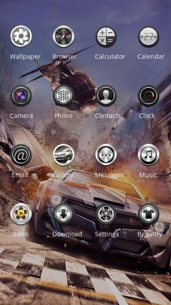 Need For Speed CLauncher Android Theme Image 2