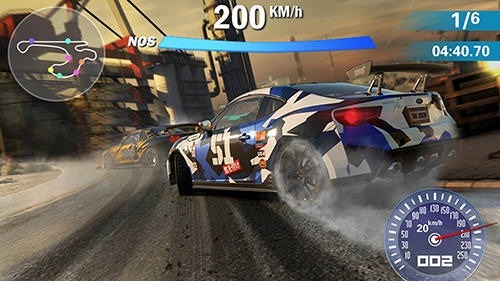 Crazy Racing Car 3D Android Game Image 1