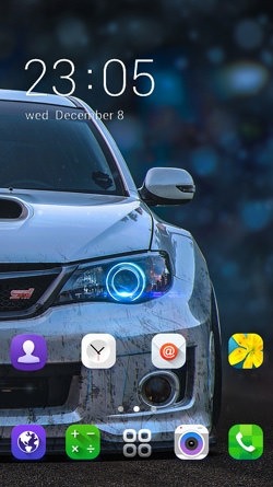 Car CLauncher Android Theme Image 1