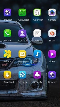 Car CLauncher Android Theme Image 2