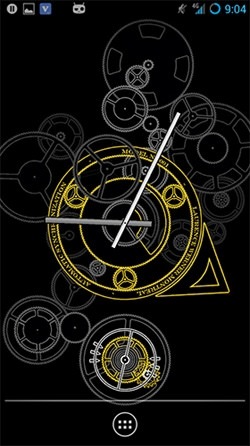 Hypno Clock Android Wallpaper Image 4