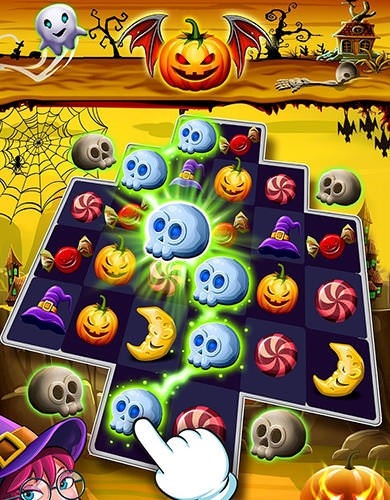 Halloween Witch Connect Android Game Image 2