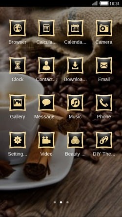 Coffee CLauncher Android Theme Image 2