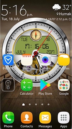Analog Clock 3D Android Wallpaper Image 3