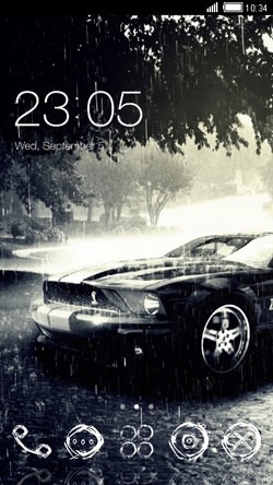 Mustang CLauncher Android Theme Image 1