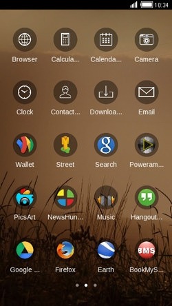 Field CLauncher Android Theme Image 2