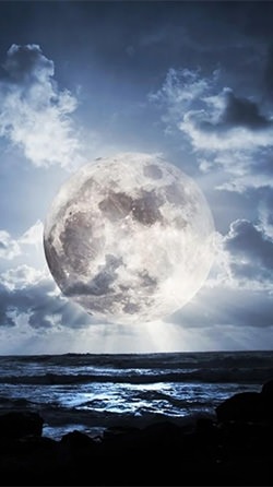 The Moon Paradise Android Wallpaper Image 1