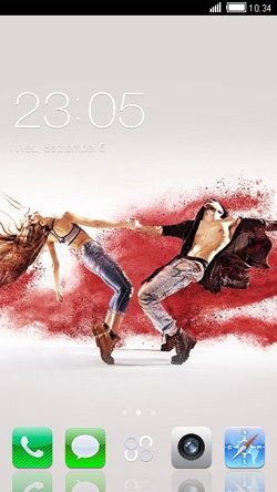 Dance CLauncher Android Theme Image 1