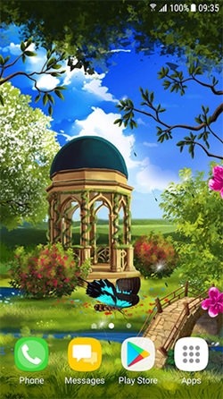 Spring Landscape Android Wallpaper Image 1