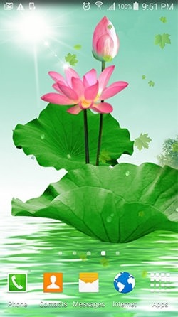 Lotus Android Wallpaper Image 1