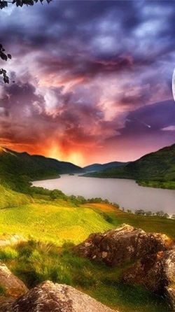 Beautiful Lake Android Wallpaper Image 1