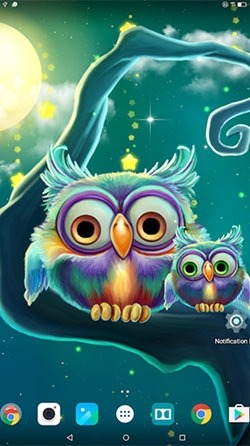 Cute Owls Android Wallpaper Image 3