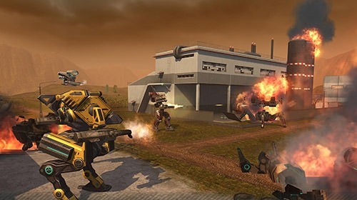 WWR: World Of Warfare Robots Android Game Image 2